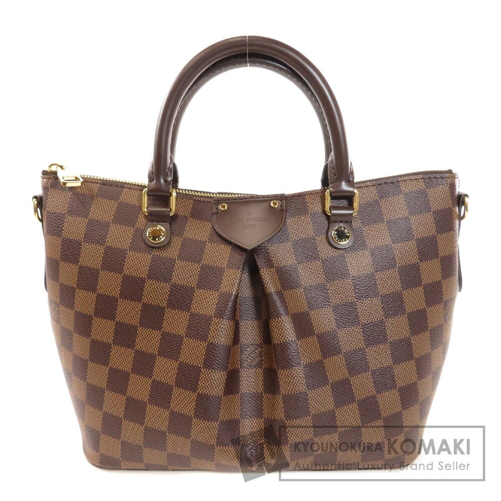 Louis Vuitton Siena Tote Bag Damier Canvas Brown